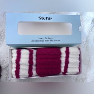 Stems Cashmere and Cotton Luxury Socks - 3 pair